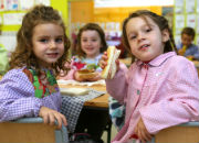 Børn i en spansk børnehave